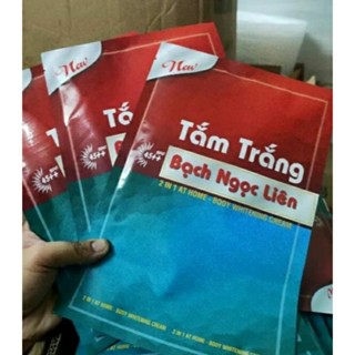 ( Tẩy nhẹ) Tắm trắng bạch ngọc liên