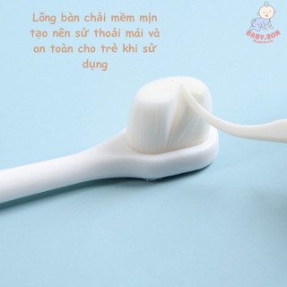 Bàn chải đánh răng cho bé lông siêu mịn