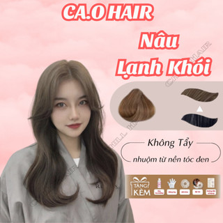 Thuốc Nhuộm Tóc Màu Nâu Lạnh Khói Không Tẩy | Ca.ohairshop