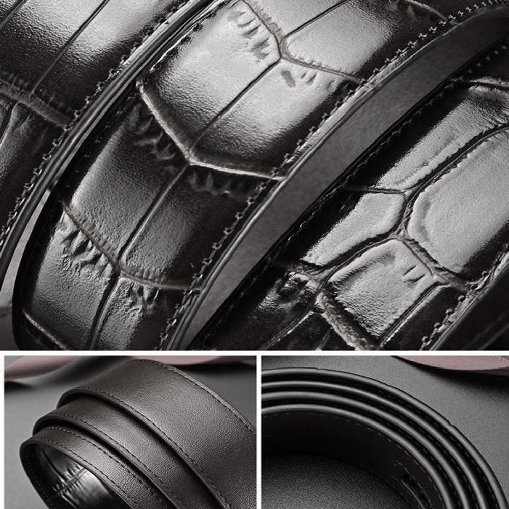 Thắt lưng nam , dây nịt nam cao cấp Fareopaul Full hộp đựng chất liệu da bò nguyên tấm V35