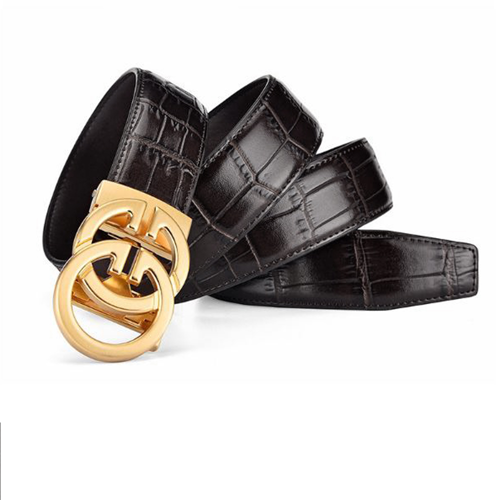 Thắt lưng nam , dây nịt nam cao cấp Fareopaul Full hộp đựng chất liệu da bò nguyên tấm V35