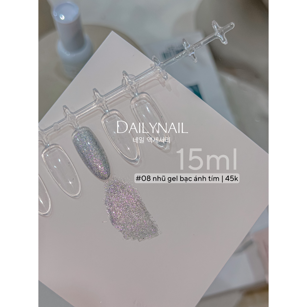 Sơn Gel nhũ siêu sáng các tone màu