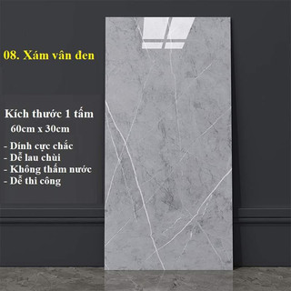Combo 5 tấm pvc dán tường giả đá
