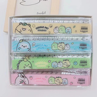 Combo 4c Thước kẻ học sinh 15cm hình cute
