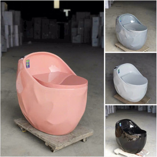 Bồn cầu liền khối củ lạc, bồn cầu trứng đậu phộng