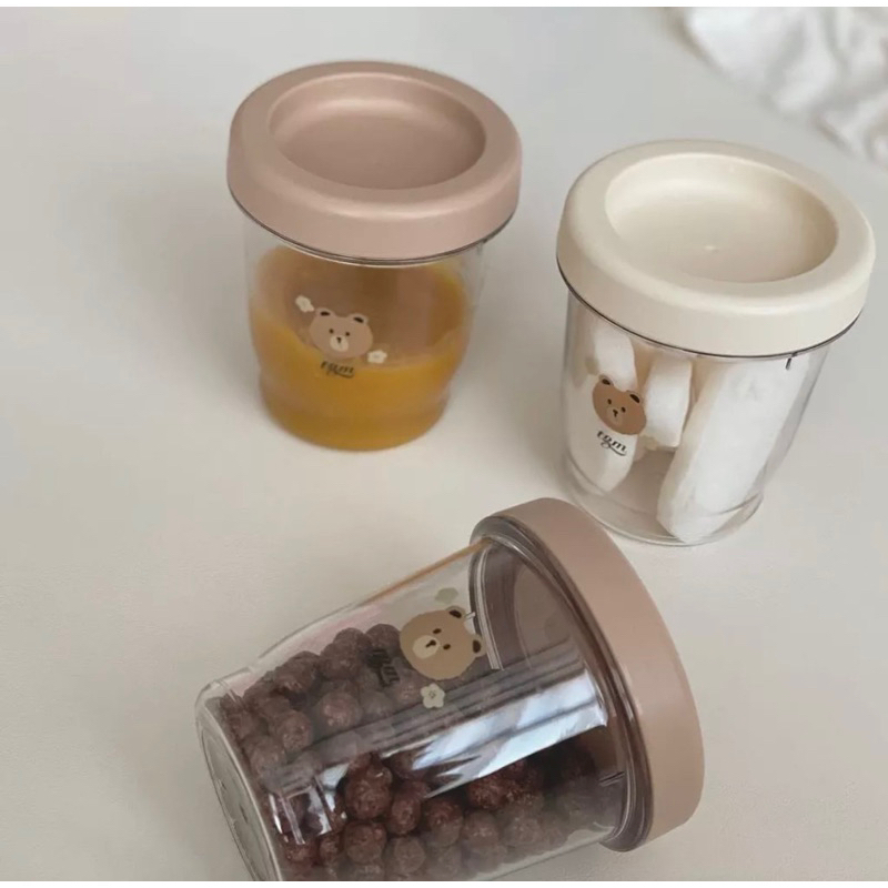 Set 3 Hộp Đựng Thức Ăn TGM Chất Liệu ECOZen Phiên Bản Gấu Cao Cấp Nhất Hiện Nay