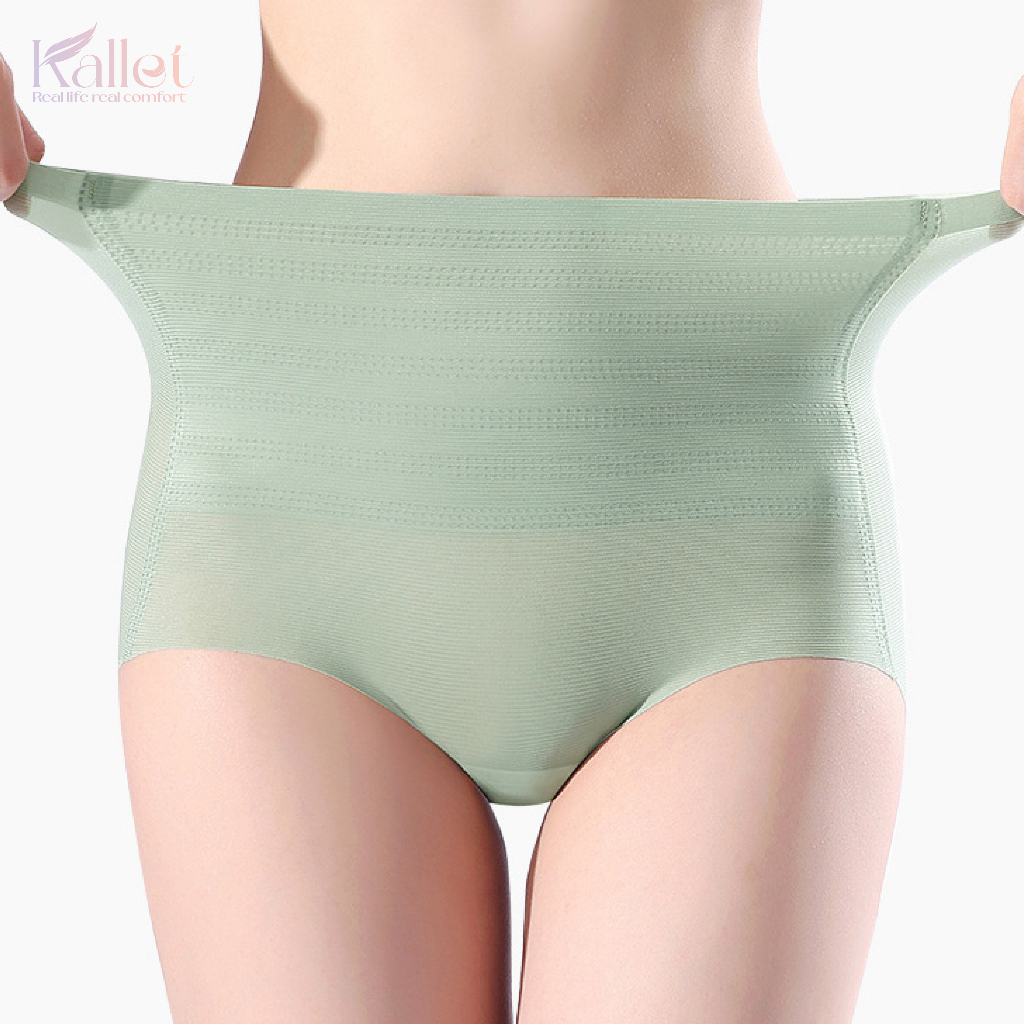 Quần lót gen bụng 3D lụa băng không hằn viền QL30