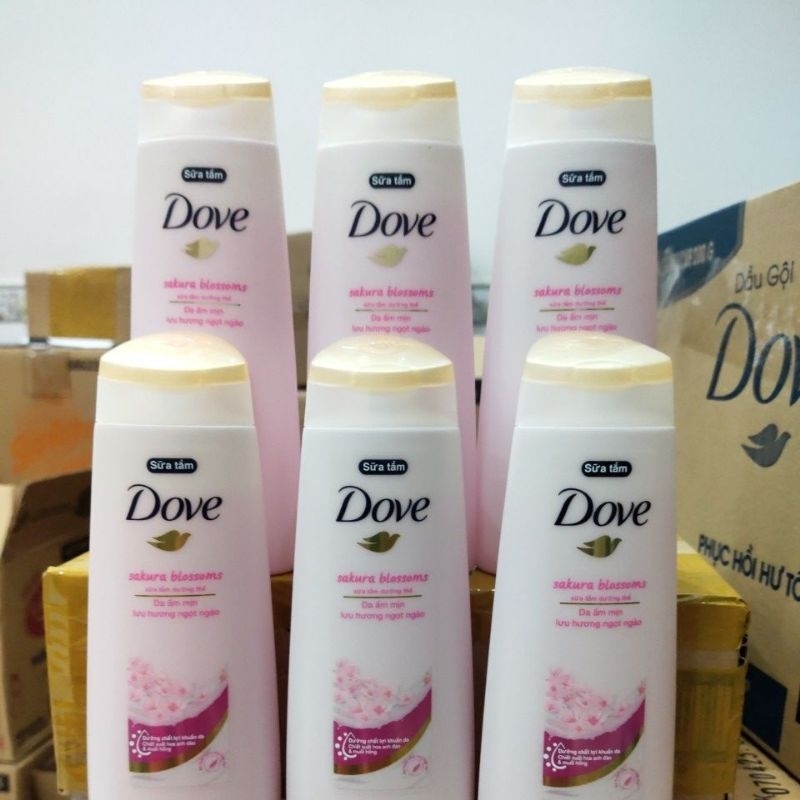 Sữa tắm dove Sakura 200g