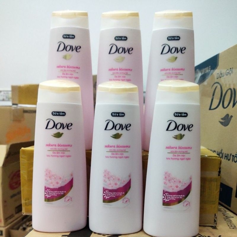 Sữa tắm dove Sakura 200g