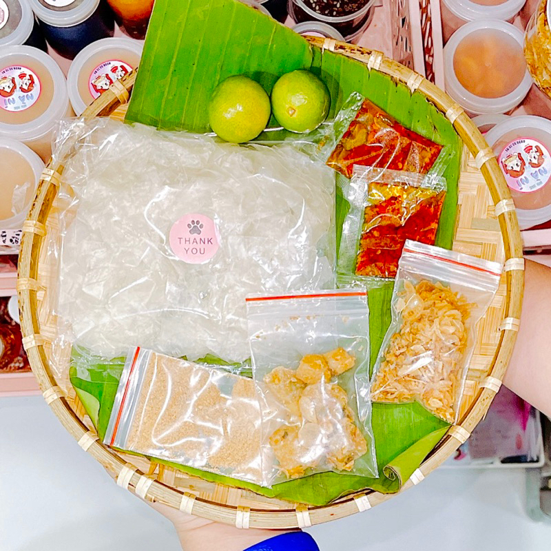 Bánh Tráng Sate Tóp Mỡ ,TẶNG TỐP MỠ 50GR khi mua 5 bịch