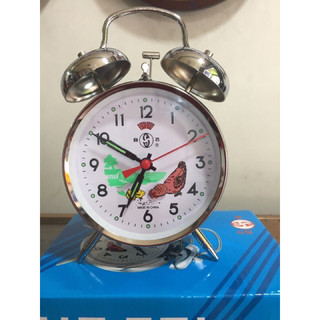 đồng hồ báo thức chạy cơ, lên dây cót,con gà mổ thóc