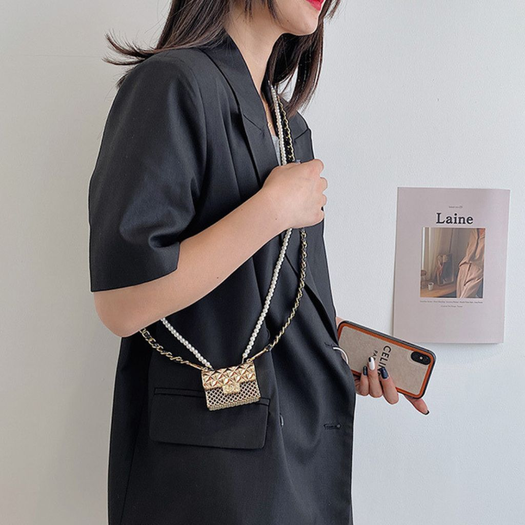 Túi mini thời trang, túi xách nữ đeo chéo mini quai đeo cá tính hàng đẹp chuẩn loại 1 - TMN60