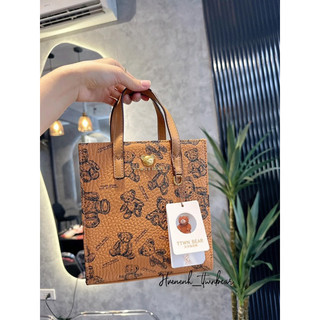 🔥sẵn🔥 túi đeo chéo ttwn bear gấu cam