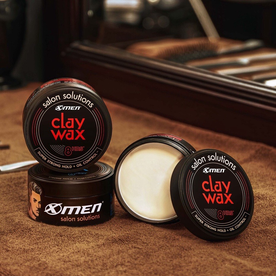 Sáp Vuốt Tóc Xmen Clay Wax/Hard Wax/Matte Pomade 70g