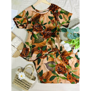 Bộ ngố lanh nhung zara cho các bà các mẹ quần lửng.