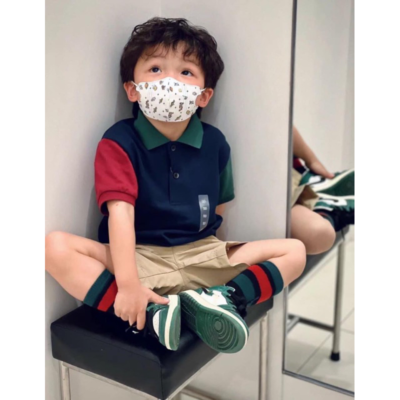 Áo Polo bé trai / gái  U.ni kết hợp hãng Fi.la xịn xò sz 8-35kg