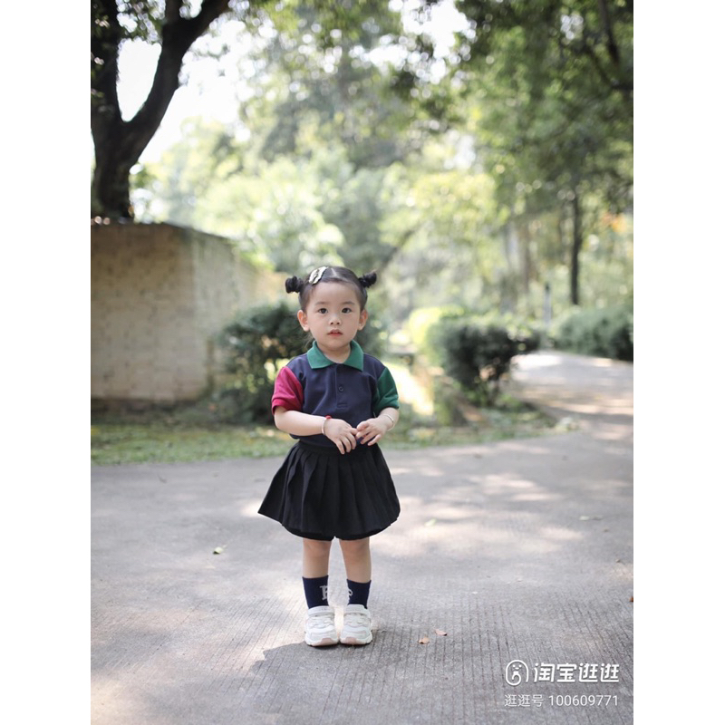 Áo Polo bé trai / gái  U.ni kết hợp hãng Fi.la xịn xò sz 8-35kg