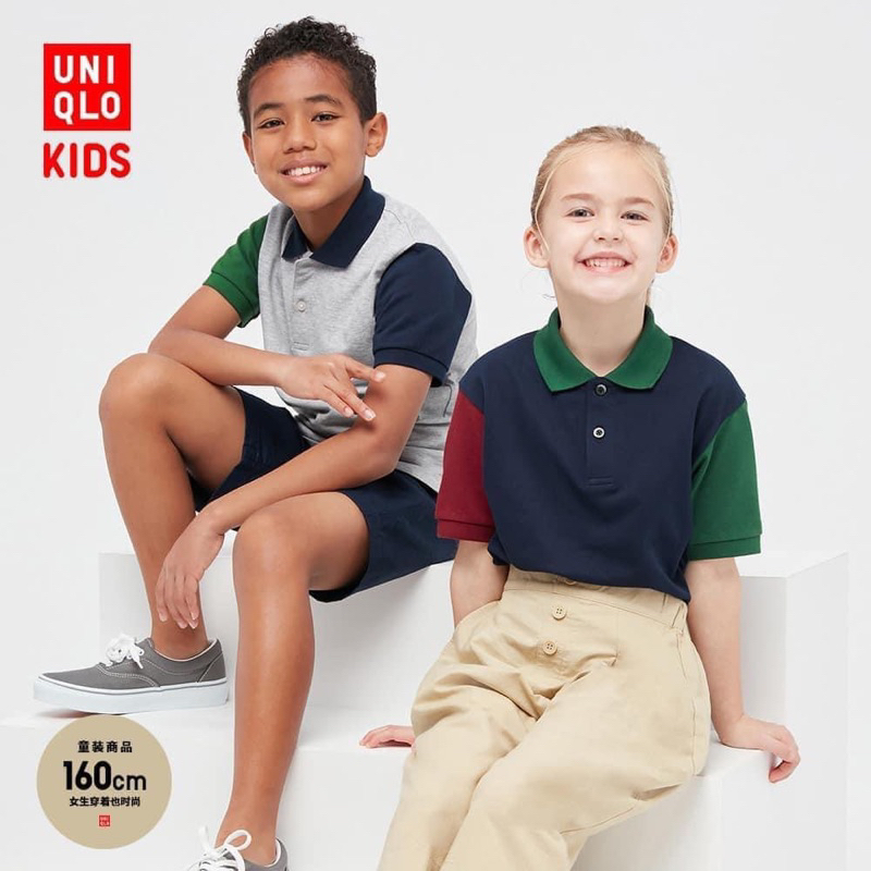 Áo Polo bé trai / gái  U.ni kết hợp hãng Fi.la xịn xò sz 8-35kg