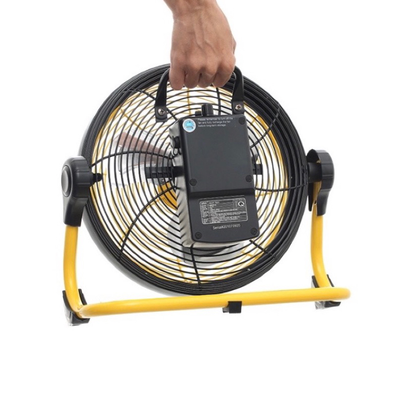 Quạt Sạc Cao Cấp AC ARF01D113 Công Suất 10W Cánh 10 Inch, Pin Lithium-ion 7500mAh Hàng Chính Hãng