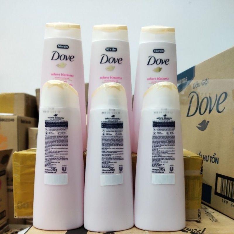 Sữa tắm dove Sakura 200g