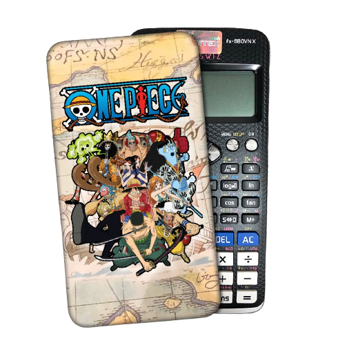 Miếng dán decal lệnh truy nã one piece cho máy tính bỏ túi casio fx 580vnx fx880 BTG 570vn esplus decal vua hải tặc 2023