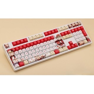 GENSHIN IMPACT KLEE KEYCAP CHERRY PROFILE PBT DYESUB