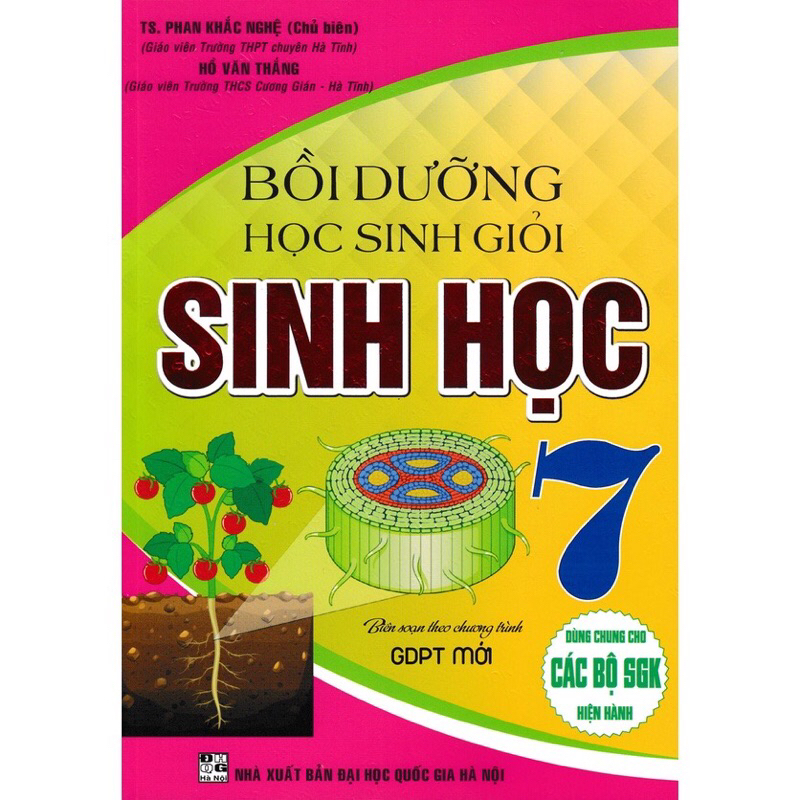 Sách: Bồi Dưỡng Học Sinh Giỏi Sinh Học 7 ( Dùng Chung Cho Các Bộ SGK Hiện Hành )