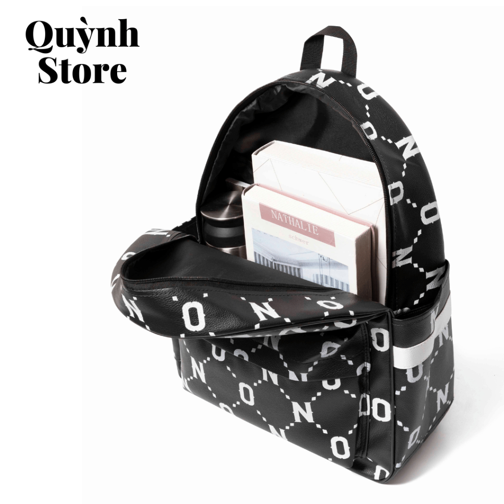 Balo Da Backpack Gon - Chống Nước - Màu Đen