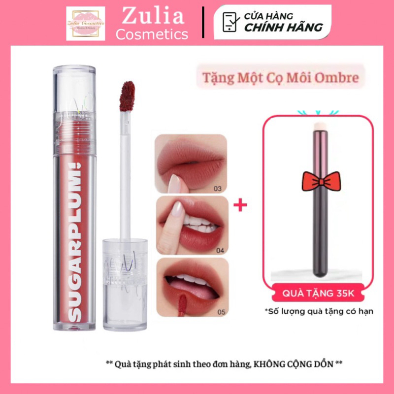 Son Tint Thuần Chay OFÉLIA SUGARPLUM MistyNow Blurring Tint [ SUGARPLUM BY OFÉLIA ]