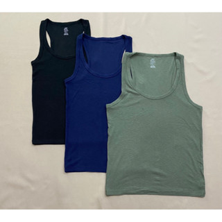 (A1809) Áo ba lỗ vải thun borip (8 màu) - Thanh lý vnxk