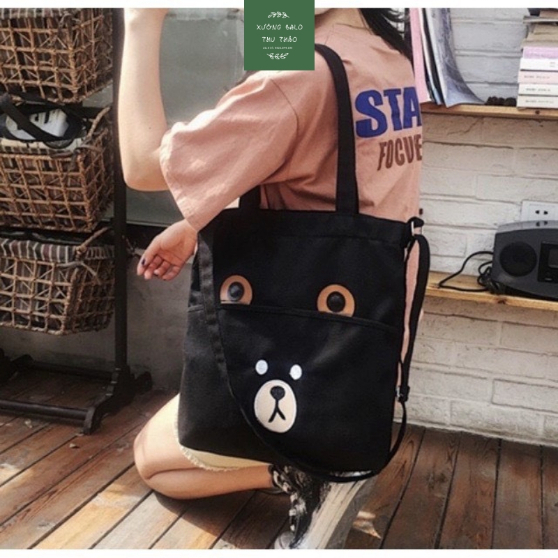 Túi tote chú gấu