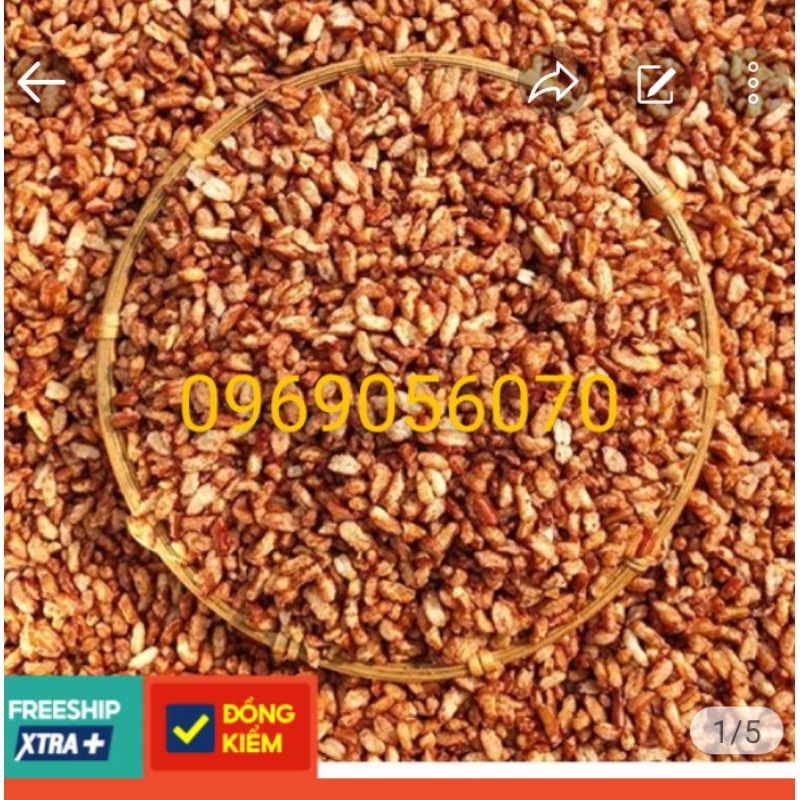 1 kg gạo lứt nguyên vị đóng túi zip