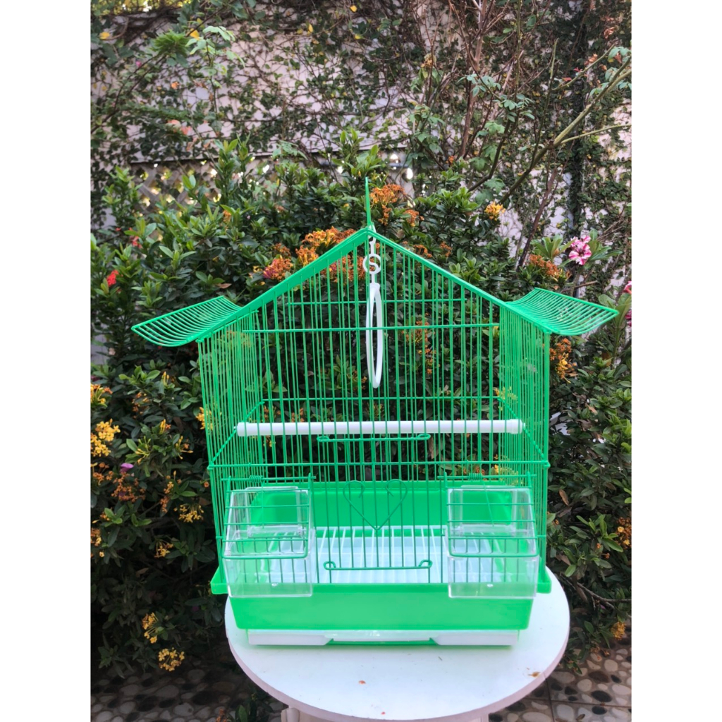 Lồng chim mái nhà cho chim cảnh, vẹt nhỏ như yến hót, manh manh, 7 màu, bạc má, yến phụng , lovebird,...