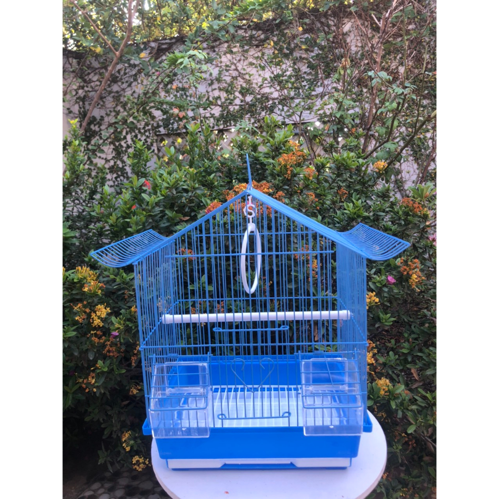 Lồng chim mái nhà cho chim cảnh, vẹt nhỏ như yến hót, manh manh, 7 màu, bạc má, yến phụng , lovebird,...