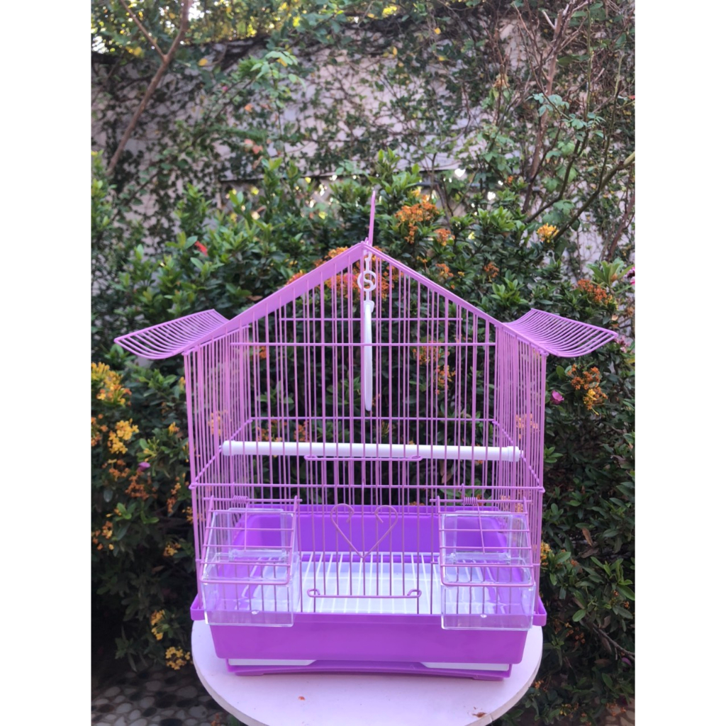 Lồng chim mái nhà cho chim cảnh, vẹt nhỏ như yến hót, manh manh, 7 màu, bạc má, yến phụng , lovebird,...