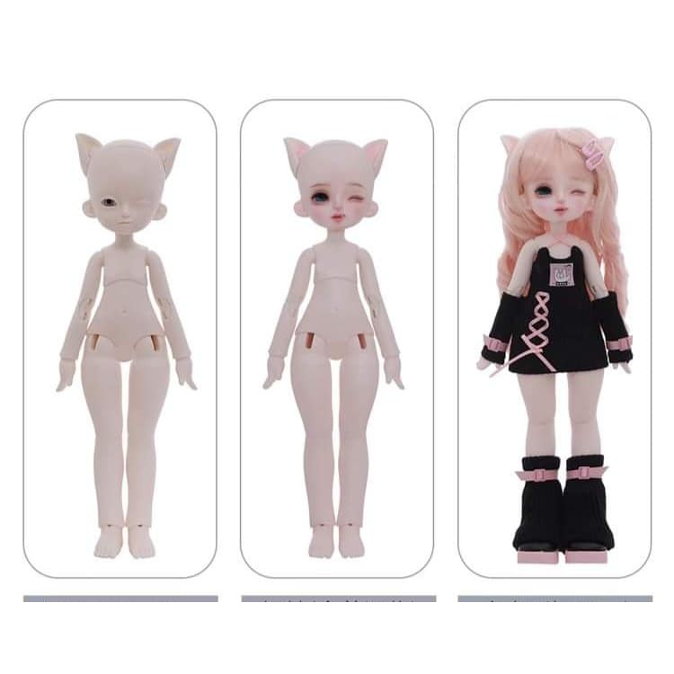 Búp Bê Bjd rc 1/6 Lulu