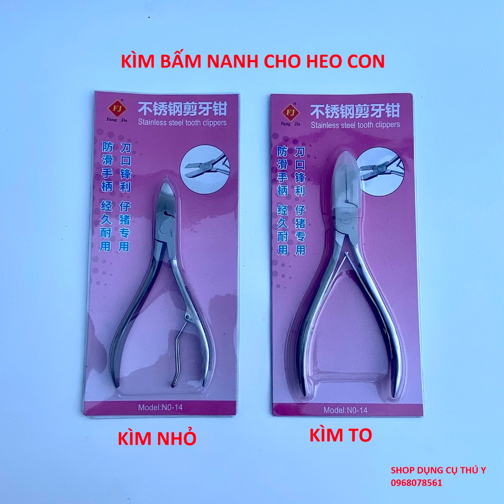 Kìm Bấm Nanh Heo, Kìm Cắt Nanh Lợn Con