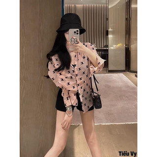Áo sơ mi tơ Ce.Line siu cấp