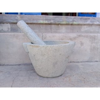 cối và chày đá kích thước 22cm