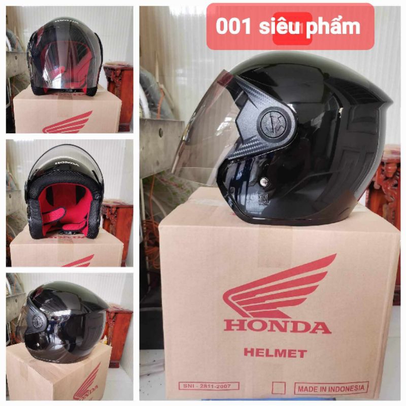 Nón/mũ Honda 3/4 mẫu siêu phẩm. có xước nhẹ