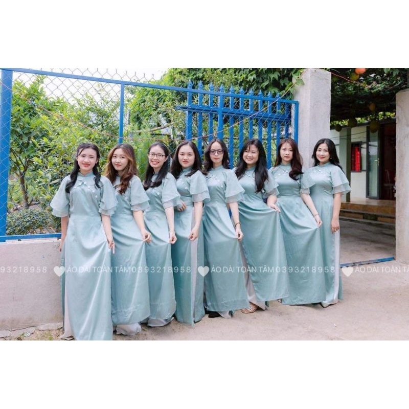 Cho thuê áo dài bưng quả chỉ 90k