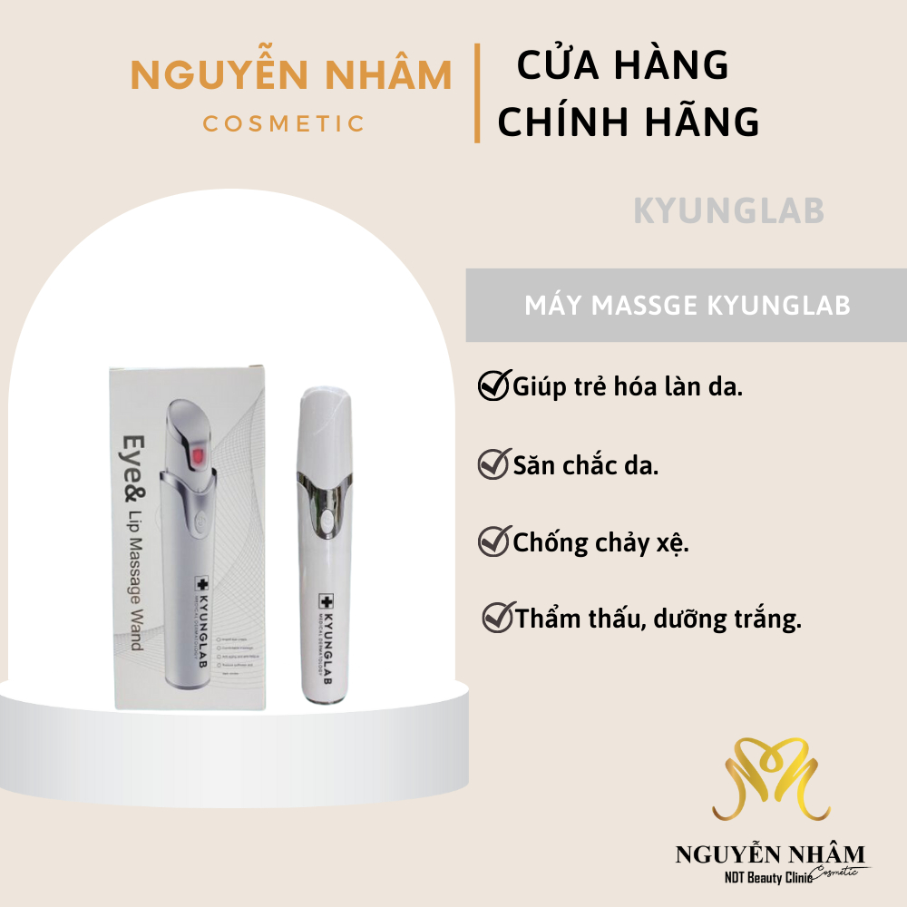 Máy Massage Công Nghệ Ion Mới Nhất Của Kyunglab / Kyung lab Nâng Cơ Trẻ Hoá Làm Mờ Rãnh Nhăn kyung l