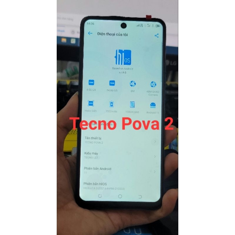 Bộ màn tecno Pova 2