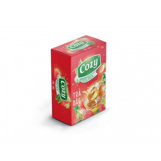 Trà dâu hoà tan Cozy icetea