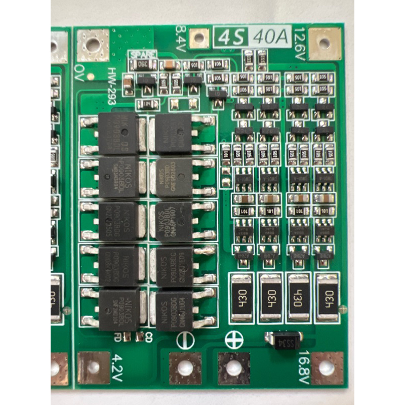 Mạch 18650-21700 4s 40a