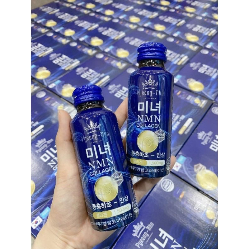 COLLAGEN NMN Pyeong Ahn nội địa Hàn Quốc thùng 10chai