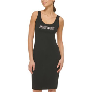 Đầm thun den DKNY size L