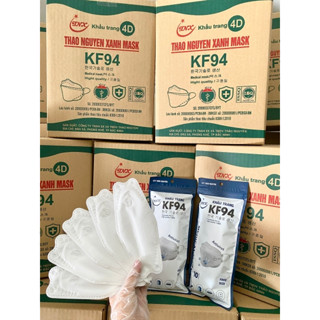 Thùng 300 Chiếc khẩu Trang KF94 Thảo Nguyên Xanh