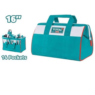 Túi đựng công cụ 16 inch 15kg 14 ngăn total tht261625