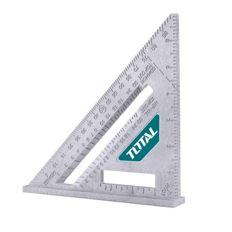Thước ke (chất liệu nhựa cứng hệ inch) TOTAL TMT61201